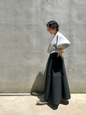 「BEARDSLEY」｜「アイテム（その他）」を使った、yamさん（レディース・152cm）の夏コーディネート