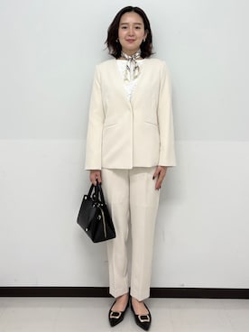 Hazukiさん（レディース・166cm）の春コーディネート