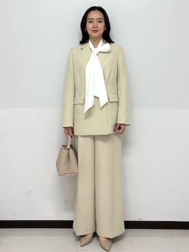 「HusHusH（ハッシュアッシュ）のアイテム」を使った、Hazukiさん（レディース・166cm）の冬コーディネート