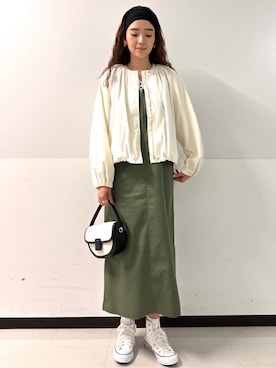 Hazukiさん(レディース・165cm)の春コーディネート