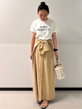 Hazukiさん(レディース・165cm)の春コーディネート