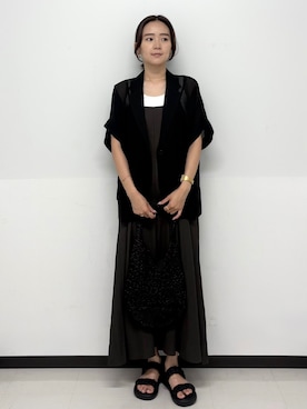Hazukiさん（レディース・166cm）の夏コーディネート