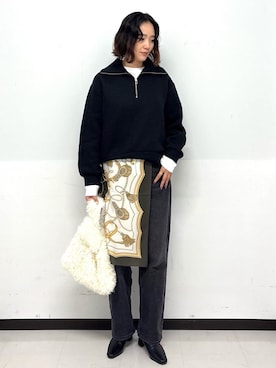 Hazukiさん(レディース・165cm)の秋コーディネート