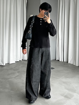 「アイテム（ハンドバッグ）」を使った、syogoさん（メンズ・180cm）の春コーディネート