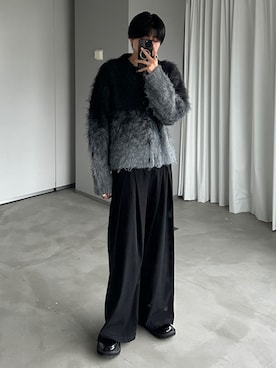 「アイテム（カーディガン/ボレロ）」を使った、syogoさん（メンズ・180cm）の秋コーディネート