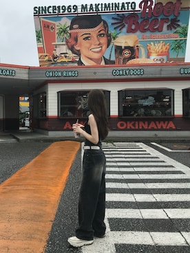 momoさん（骨格ナチュラル・レディース・158cm）の夏コーディネート
