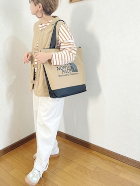 「ARMY TWILL（アーミーツイル）のアイテム」を使った、あゆさん（レディース・157cm）の秋コーディネート
