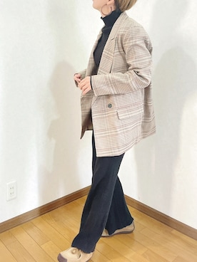 「CUT（カット）のアイテム」を使った、あゆさん（レディース・157cm）の秋コーディネート