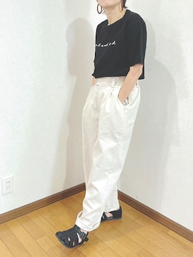 あゆさん（レディース・157cm）の夏コーディネート