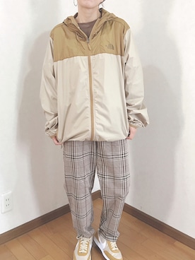 「GUコーデ」｜「アイテム（マウンテンパーカー）」を使った、あゆさん（レディース・157cm）の秋コーディネート