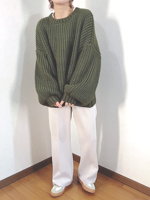 セール】マニッシュなセンタープレスカットフレアパンツ