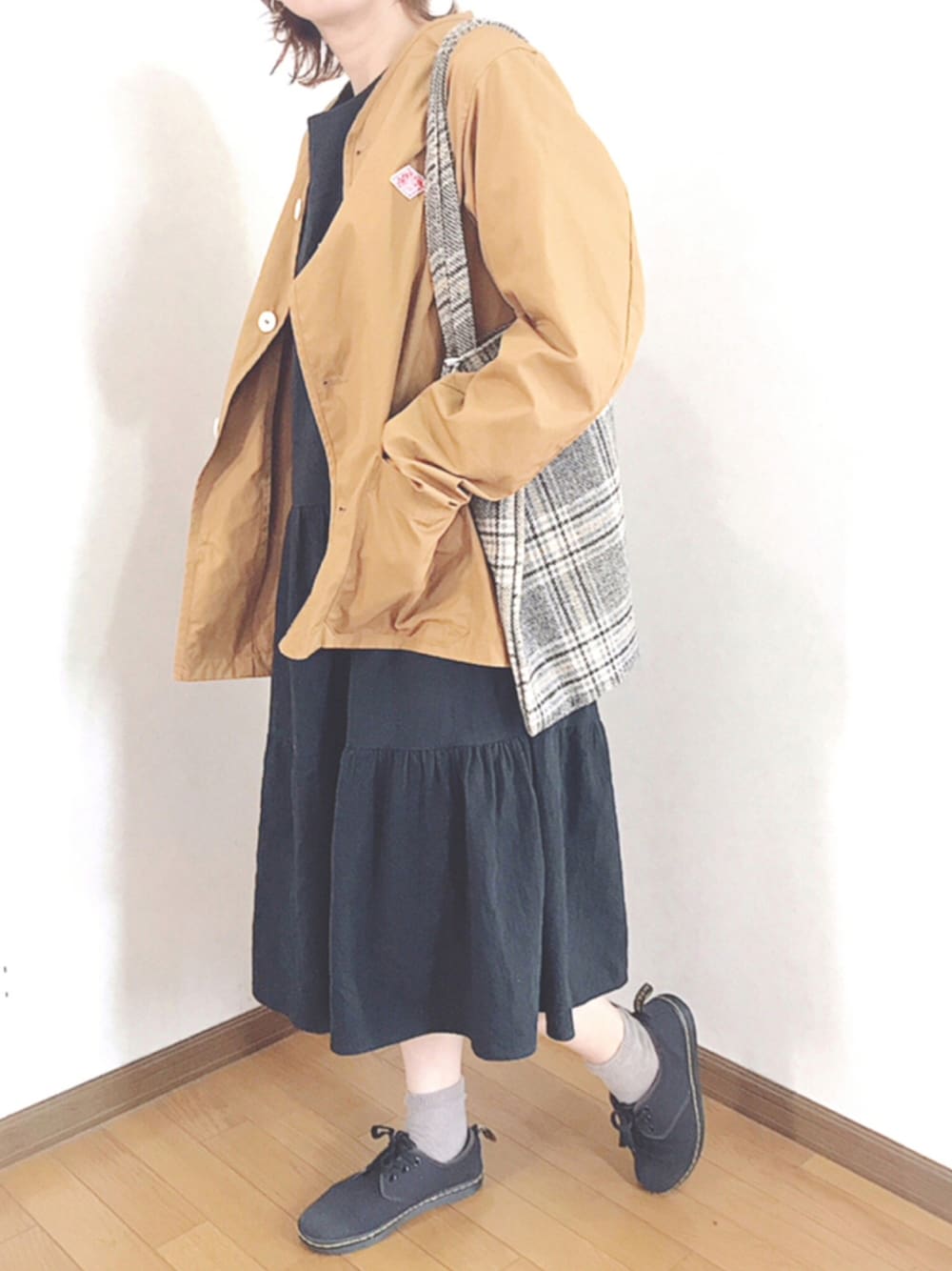 DANTON×SHIPS JET BLUE: 別注 ノーカラージャケット◇を使った