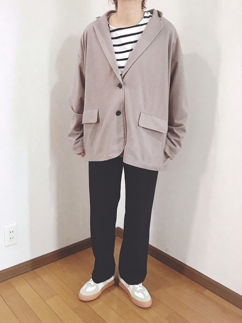 セール】セットアップが楽しめる！ゆったりテーラードジャケット