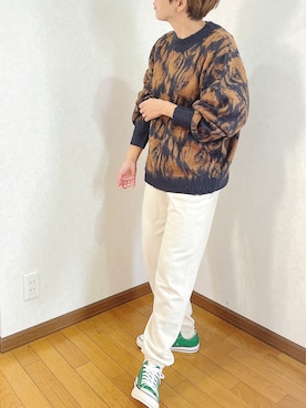 「NOMINE（ノミネ）のアイテム」を使った、あゆさん（レディース・157cm）の秋コーディネート
