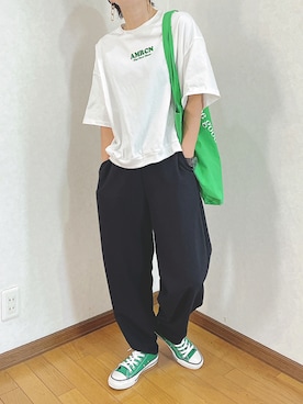 あゆさん（レディース・157cm）の夏コーディネート