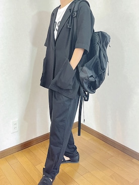「NOMINE（ノミネ）のアイテム（ジャケット/アウター）」を使った、あゆさん（レディース・157cm）の夏コーディネート