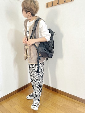「ARMY TWILL（アーミーツイル）のアイテム」を使った、あゆさん（レディース・157cm）の秋コーディネート