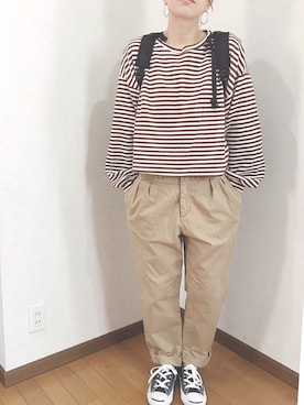 「archives e'pice（アルシーヴエピス）のアイテム」を使った、あゆさん（レディース・157cm）の秋コーディネート