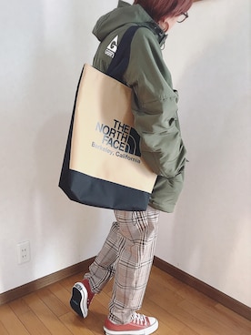 「GERRY（ジェリー）のアイテム（マウンテンパーカー）」を使った、あゆさん（レディース・157cm）の冬コーディネート
