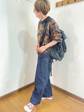 「coen（コーエン）のアイテム」を使った、あゆさん（レディース・157cm）の秋コーディネート