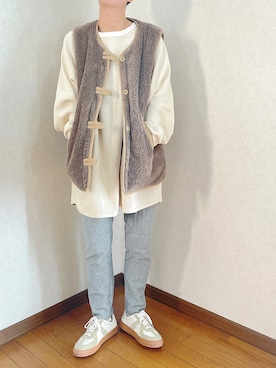 「ARMY TWILL（アーミーツイル）のアイテム」を使った、あゆさん（レディース・157cm）の秋コーディネート