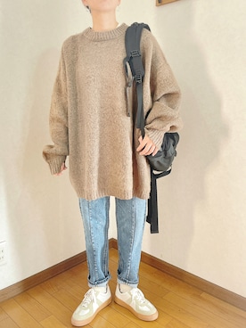 「Altered（オルタード）のアイテム」を使った、あゆさん（レディース・157cm）の秋コーディネート