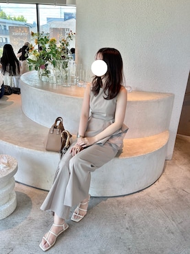 「LOEWE（ロエベ）のアイテム」を使った、 n e n e さん（レディース・165cm）の夏コーディネート