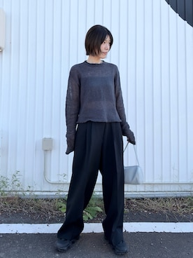 𝕂𝔼𝕀𝕂𝕆さん（レディース・160cm）の秋コーディネート