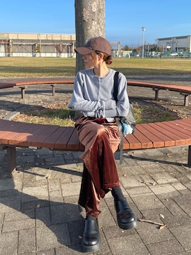 𝕂𝔼𝕀𝕂𝕆さん（レディース・160cm）の冬コーディネート