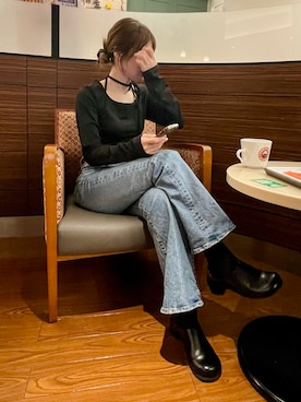 𝕂𝔼𝕀𝕂𝕆さん（レディース・160cm）の冬コーディネート