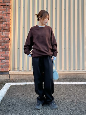 𝕂𝔼𝕀𝕂𝕆さん（レディース・160cm）の冬コーディネート