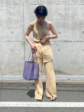 「さんぽ」｜ehさん（レディース・158cm）の夏コーディネート