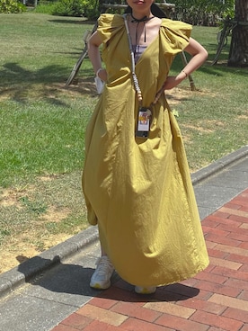 「さんぽ」｜ehさん（レディース・158cm）の夏コーディネート