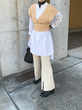 「さんぽ」｜ehさん（レディース・158cm）の秋コーディネート
