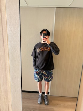 「Levi's（リーバイス）のアイテム（トップス）」を使った、naca2015さん（メンズ・170cm）の春コーディネート