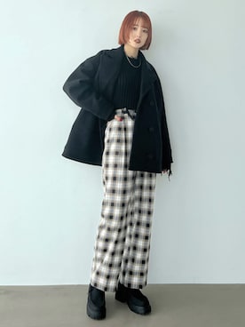 「EMODA（エモダ）のアイテム（ジャケット/アウター）」を使った、EMODA Official_STAFFさん（レディース・168cm）の夏コーディネート