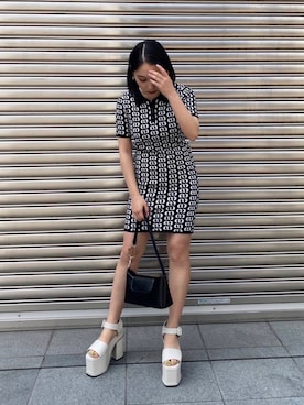 「EMODA（エモダ）のアイテム（ワンピース/ドレス）」を使った、EMODA Official_STAFFさん（レディース・152cm）の春コーディネート