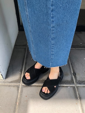 EMODA Official_STAFFさん（レディース・160cm）の夏コーディネート