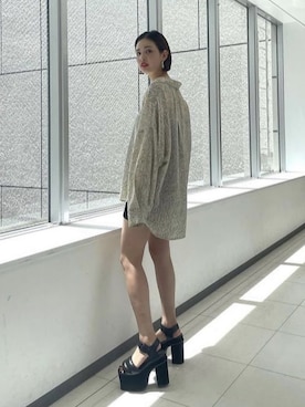 「EMODASTAFF」｜EMODA Official_STAFFさん（レディース・163cm）の夏コーディネート