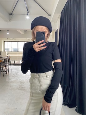 「EMODASTAFF」｜EMODA Official_STAFFさん（レディース・165cm）の夏コーディネート