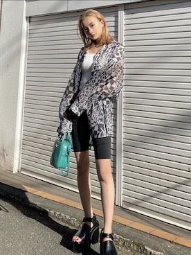 「EMODA（エモダ）のアイテム（シャツ/ブラウス）」を使った、EMODA Official_STAFFさん（レディース・162cm）の春コーディネート