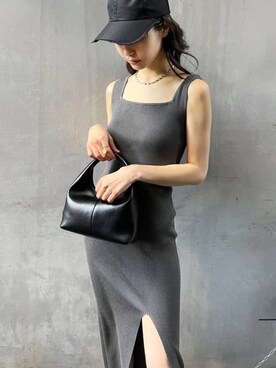 「EMODA（エモダ）のアイテム（ワンピース/ドレス）」を使った、EMODA Official_STAFFさん（レディース・165cm）の夏コーディネート