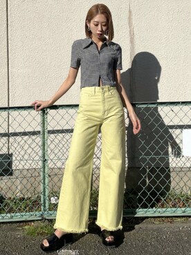 EMODA Official_STAFFさん（レディース・172cm）の春コーディネート