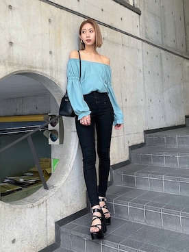 「EMODASTAFF」｜EMODA Official_STAFFさん（レディース・172cm）の春コーディネート