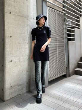 EMODA Official_STAFFさん(レディース・172cm)の夏コーディネート