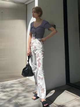 EMODA Official_STAFFさん（レディース・167cm）の夏コーディネート