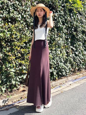 EMODA Official_STAFFさん(レディース・165cm)の夏コーディネート