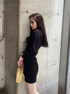 「EMODA（エモダ）のアイテム（ワンピース/ドレス）」を使った、EMODA Official_STAFFさん（レディース・165cm）の秋コーディネート