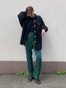 「EMODA（エモダ）のアイテム（ジャケット/アウター）」を使った、EMODA Official_STAFFさん（レディース・160cm）の夏コーディネート