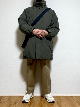 「PUBLIC TOKYO（パブリックトウキョウ）のアイテム（チノパンツ）」を使った、taku/さん（メンズ・177cm）の冬コーディネート
